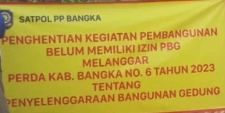 Perda No 6/2023 Mati Suri? Oknum Pengusaha Diduga Bebas Langgar Aturan di Bangka Induk