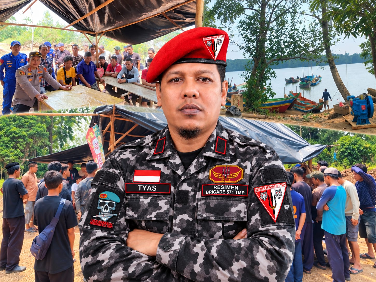 Warga KAMPAK Ingin Ekonomi Tetap Hidup Dan Pembangunan Terus Berjalan.