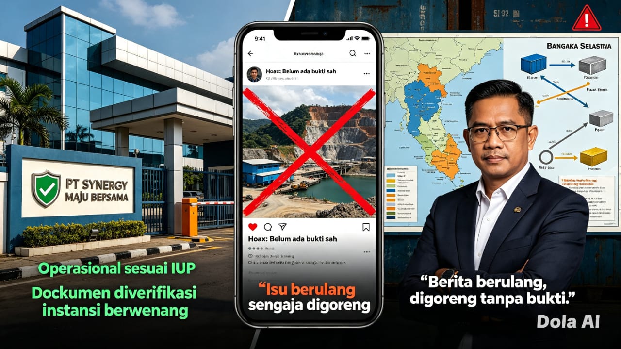 Klarifikasi Pemberitaan 1.500 Ton Timah PT SMB: Pengamat Nilai Isu Berulang dan Sengaja Digoreng